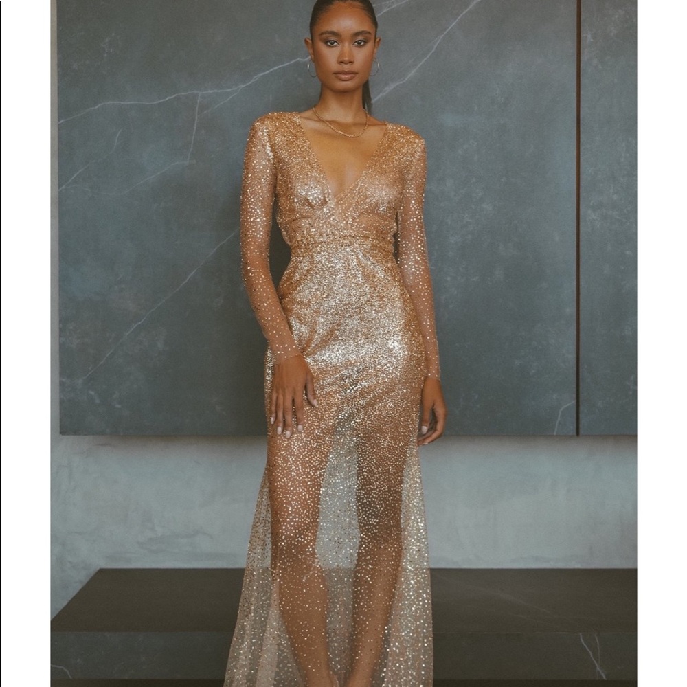 Lurelly Gold Gown